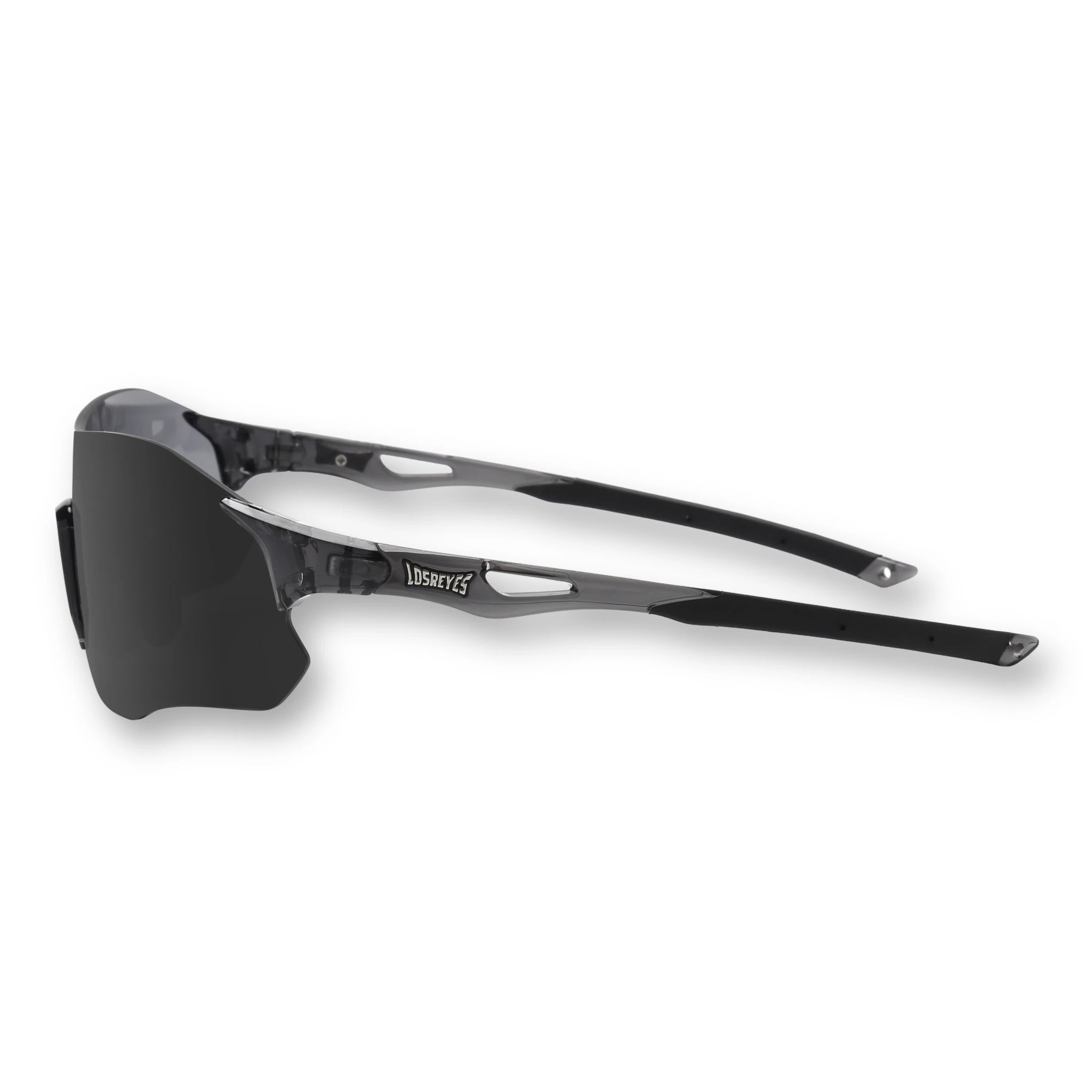 EDGE SHADOW black performance sports sunglasses lightweight frame side view