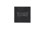 Black microfiber cleaning cloth with LosReyes logo in the center